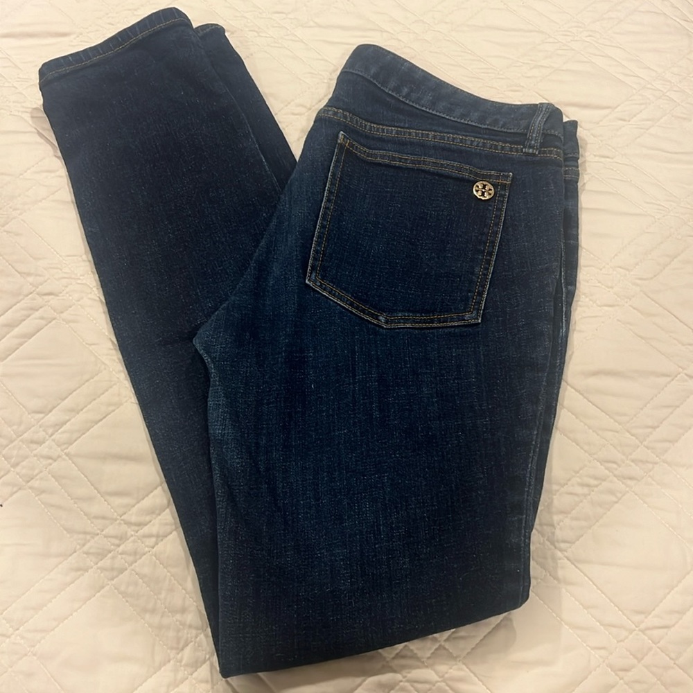 Tory Burch women’s jeans tall Super skinny size 31